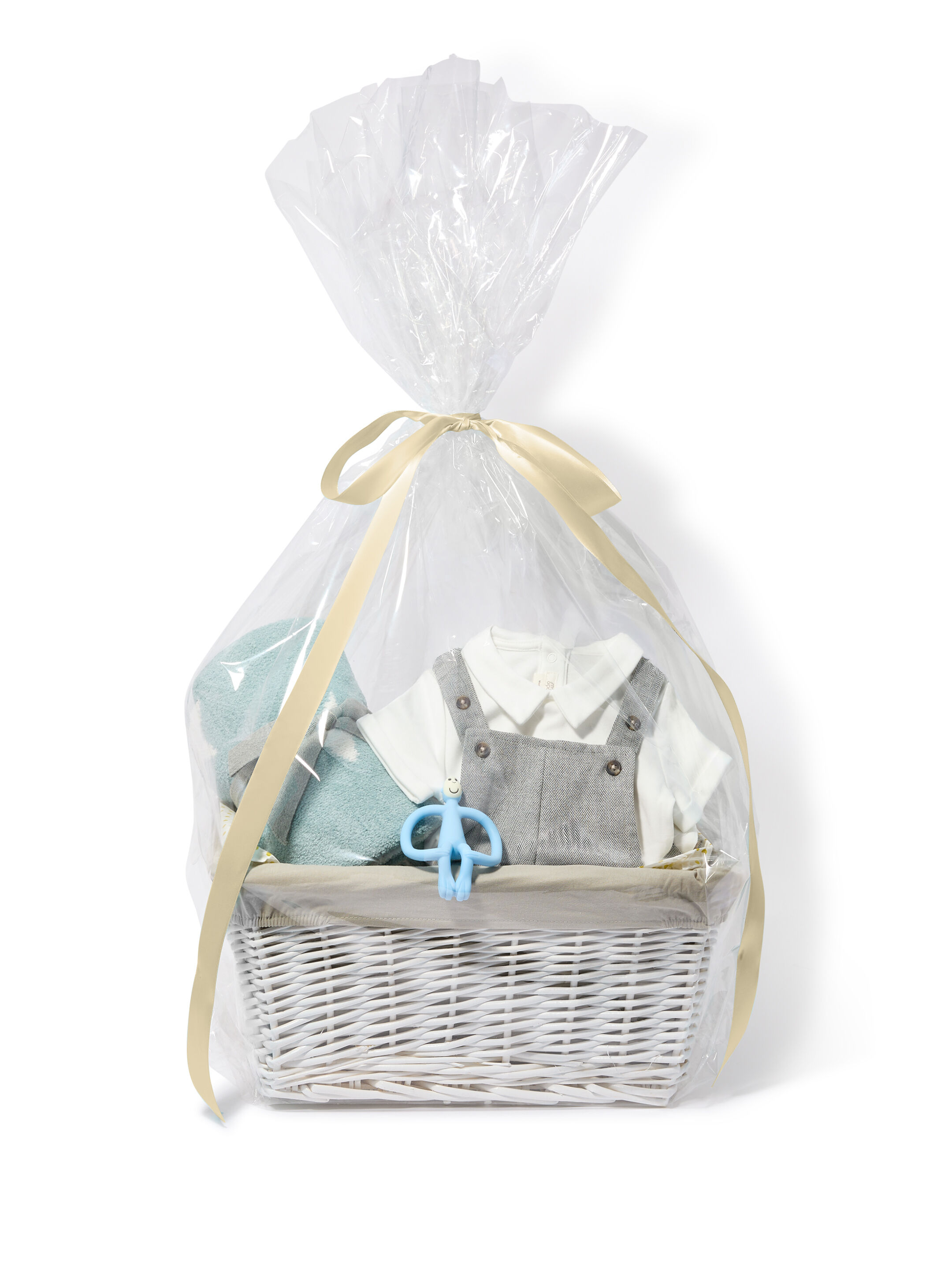 Baby Boy Gift Hamper - 3 Piece Set with Bodysuit & Dungaree image number 2